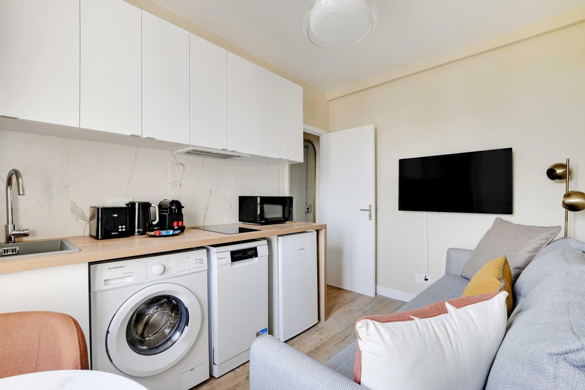 Cosy Apartment - 1Bdr For 3P - อีวรี-ซูร์-แซ็น ภายนอก รูปภาพ