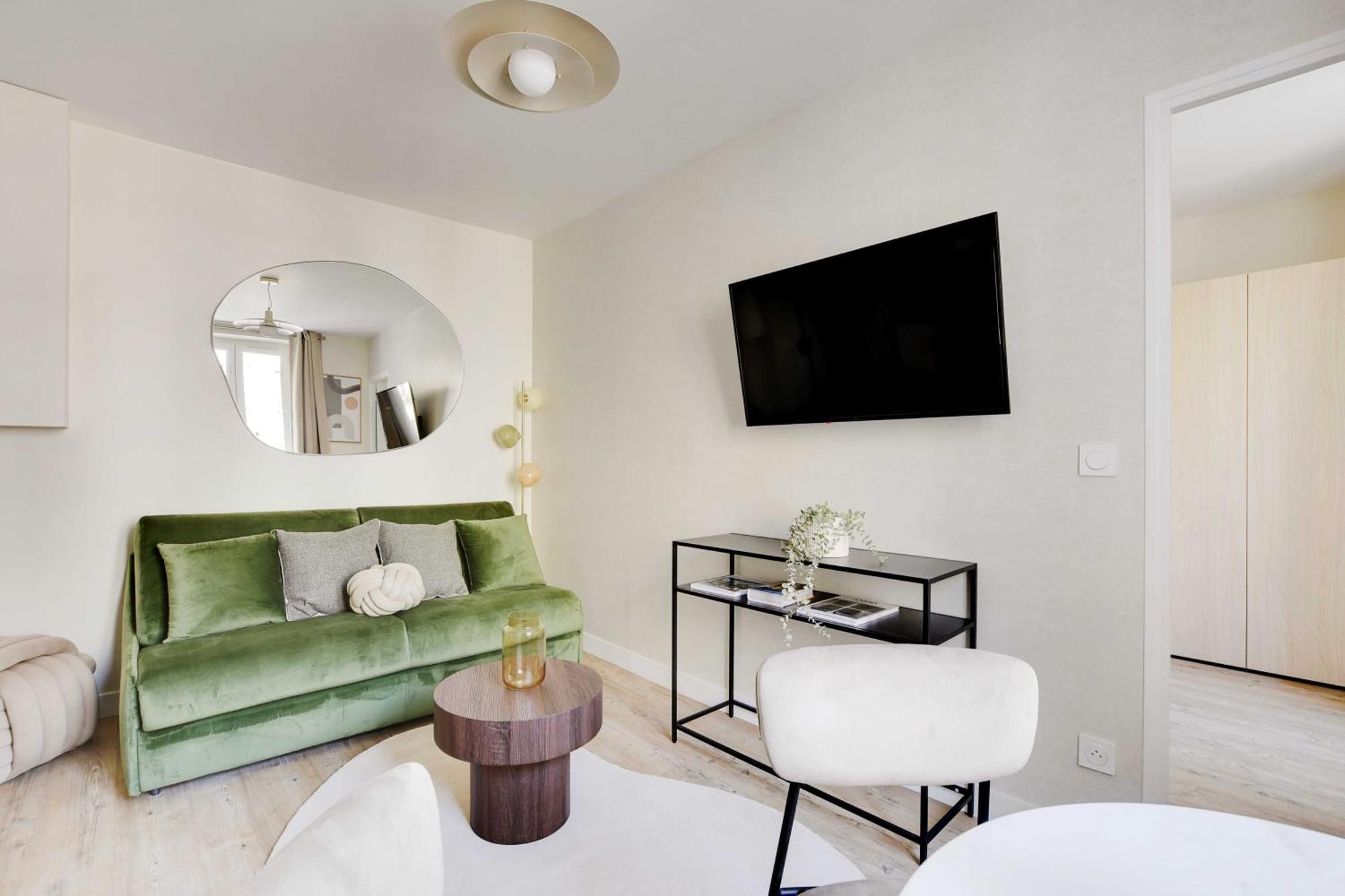 Cosy Apartment - 1Bdr For 3P - อีวรี-ซูร์-แซ็น ภายนอก รูปภาพ