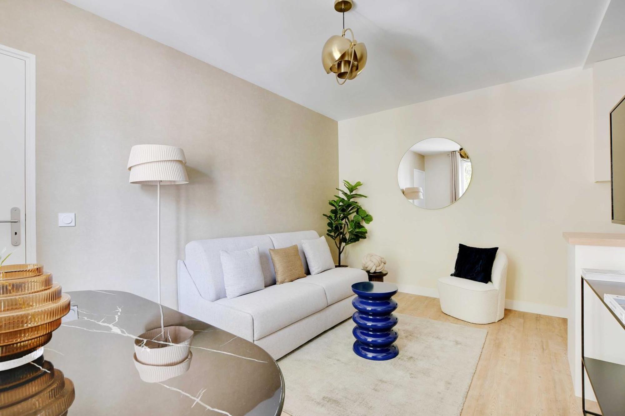 Cosy Apartment - 1Bdr For 3P - อีวรี-ซูร์-แซ็น ภายนอก รูปภาพ