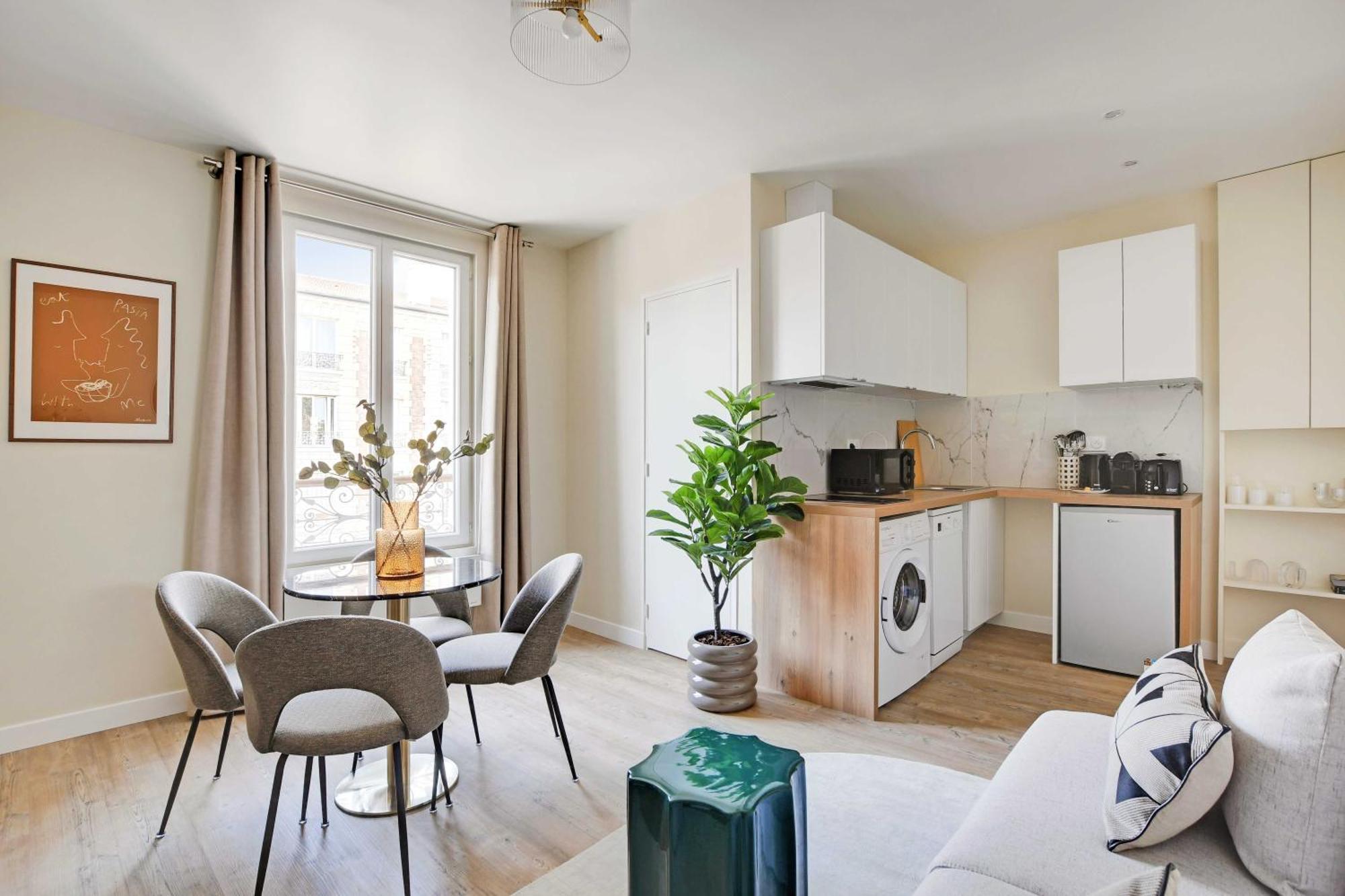 Cosy Apartment - 1Bdr For 3P - อีวรี-ซูร์-แซ็น ภายนอก รูปภาพ