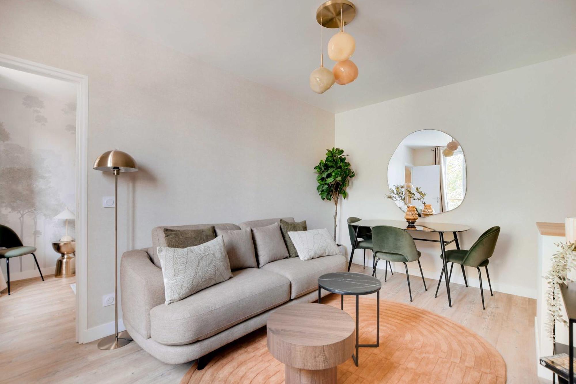 Cosy Apartment - 1Bdr For 3P - อีวรี-ซูร์-แซ็น ภายนอก รูปภาพ