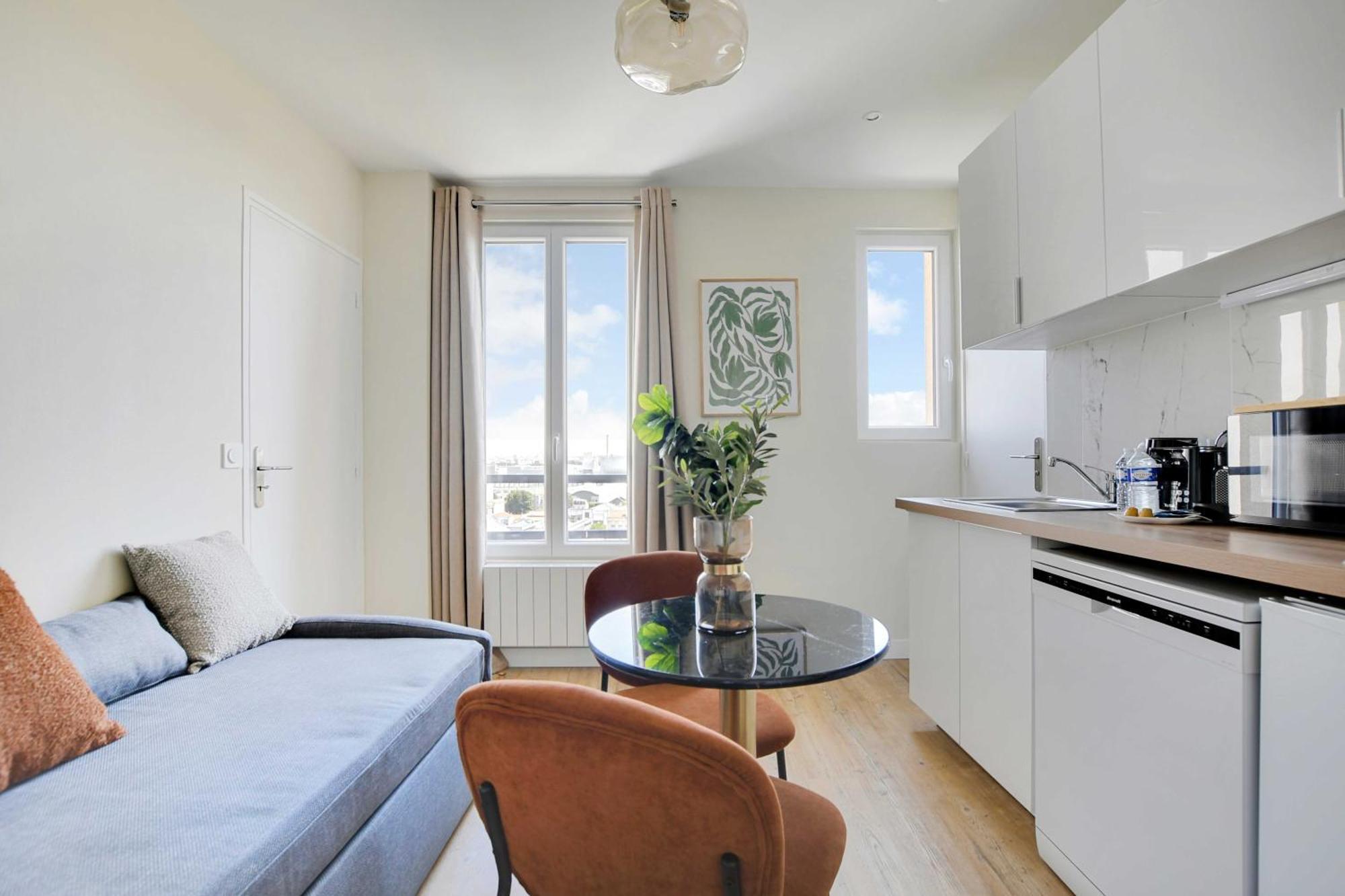 Cosy Apartment - 1Bdr For 3P - อีวรี-ซูร์-แซ็น ภายนอก รูปภาพ