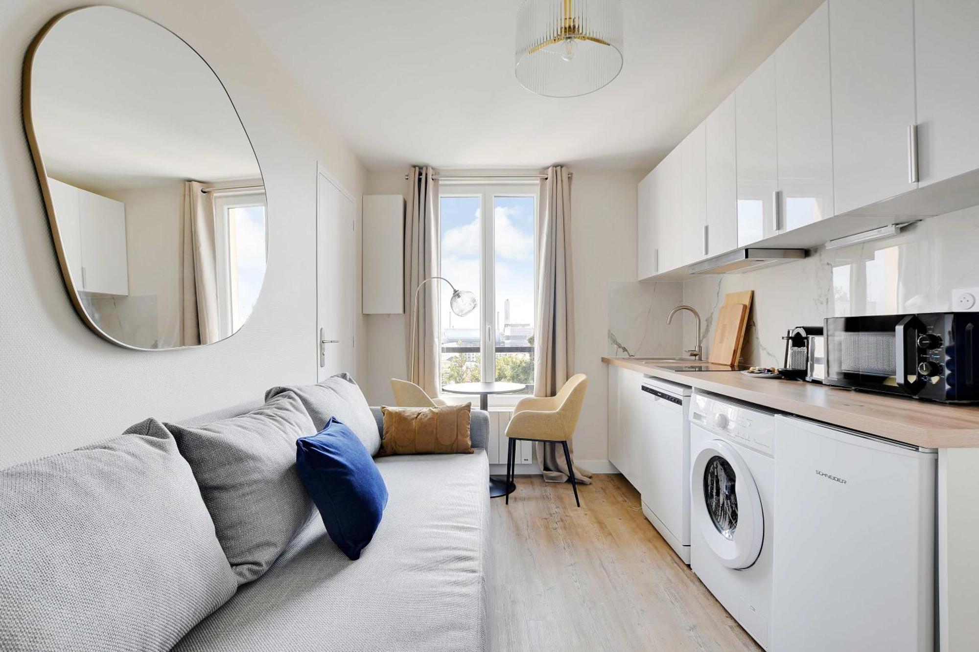 Cosy Apartment - 1Bdr For 3P - อีวรี-ซูร์-แซ็น ภายนอก รูปภาพ