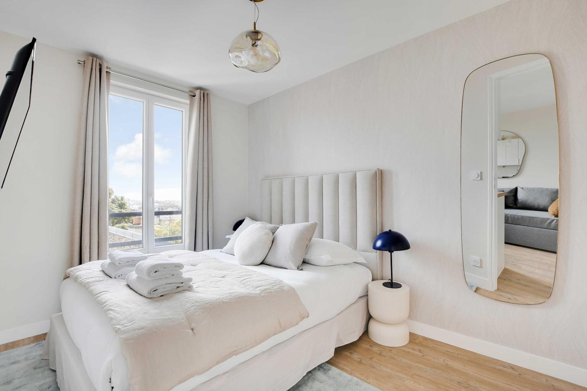 Cosy Apartment - 1Bdr For 3P - อีวรี-ซูร์-แซ็น ภายนอก รูปภาพ