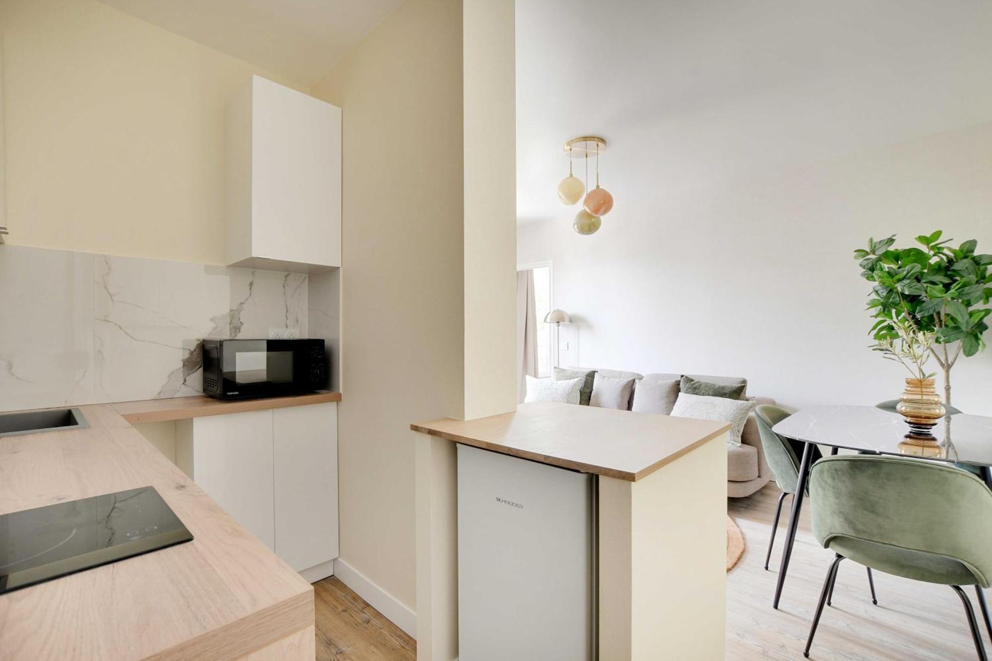 Cosy Apartment - 1Bdr For 3P - อีวรี-ซูร์-แซ็น ภายนอก รูปภาพ