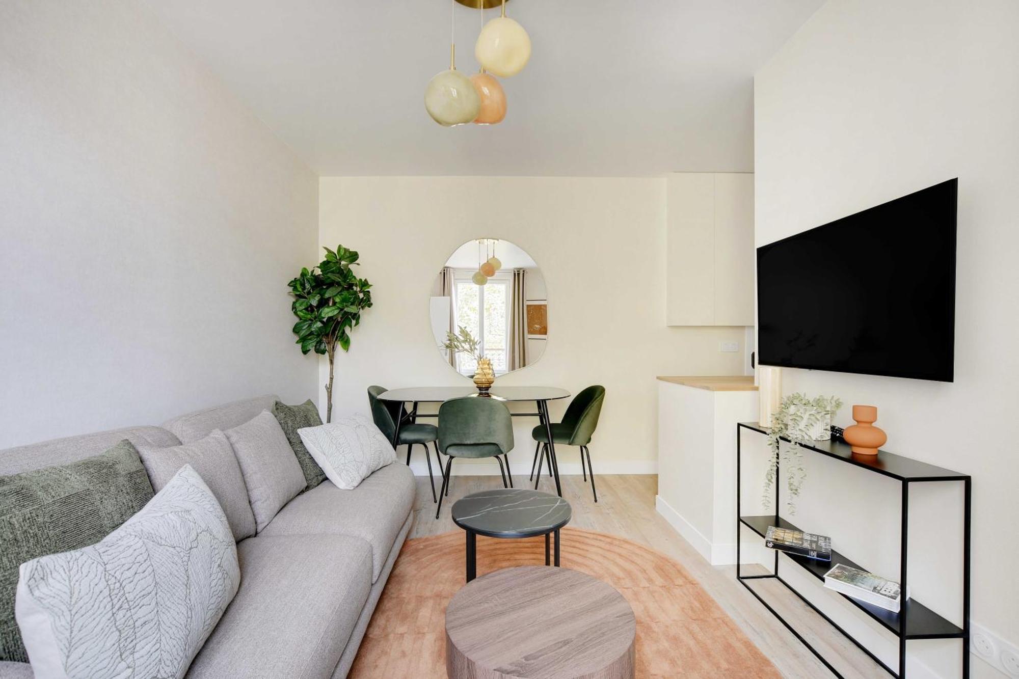 Cosy Apartment - 1Bdr For 3P - อีวรี-ซูร์-แซ็น ภายนอก รูปภาพ