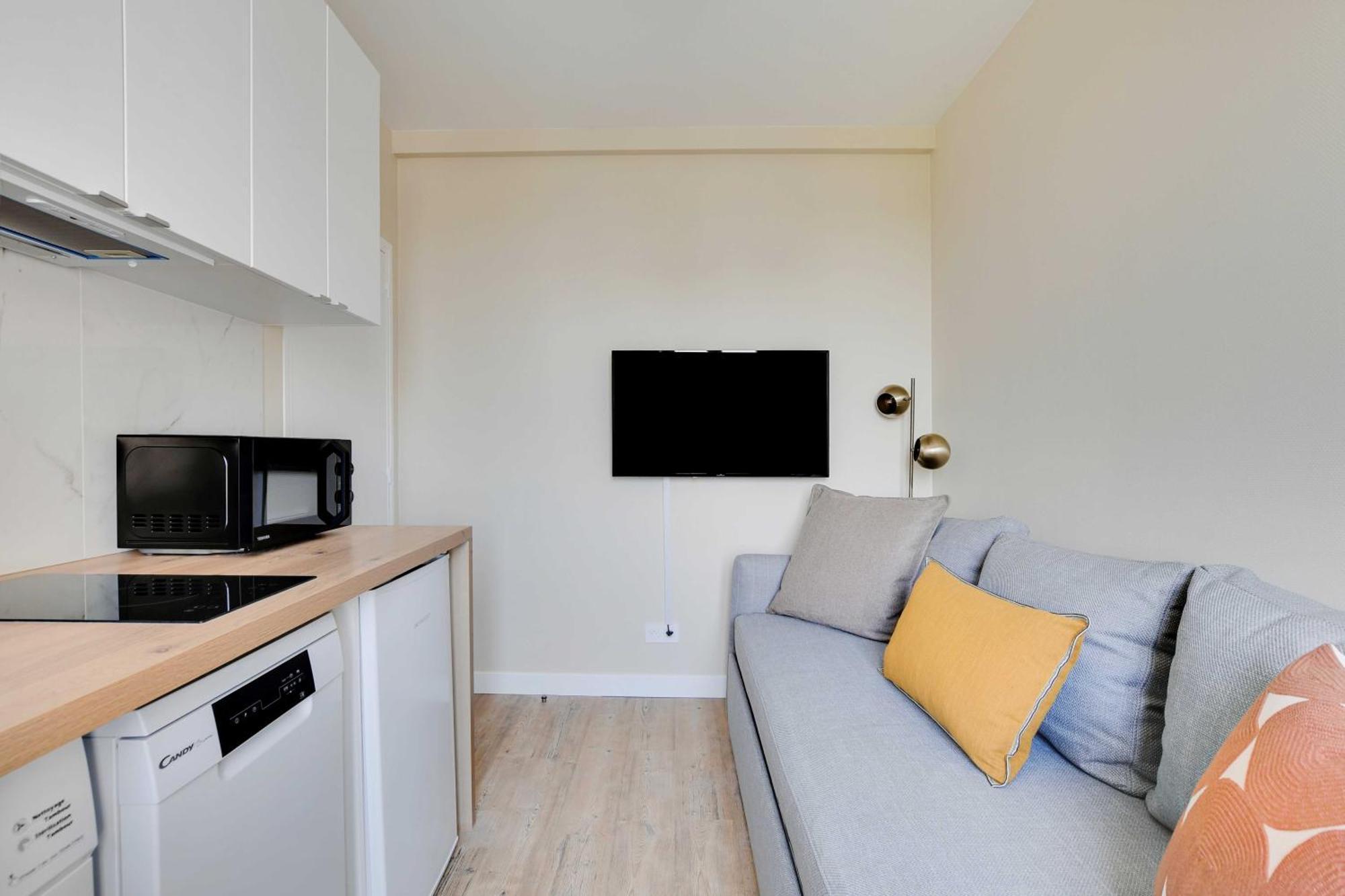 Cosy Apartment - 1Bdr For 3P - อีวรี-ซูร์-แซ็น ภายนอก รูปภาพ