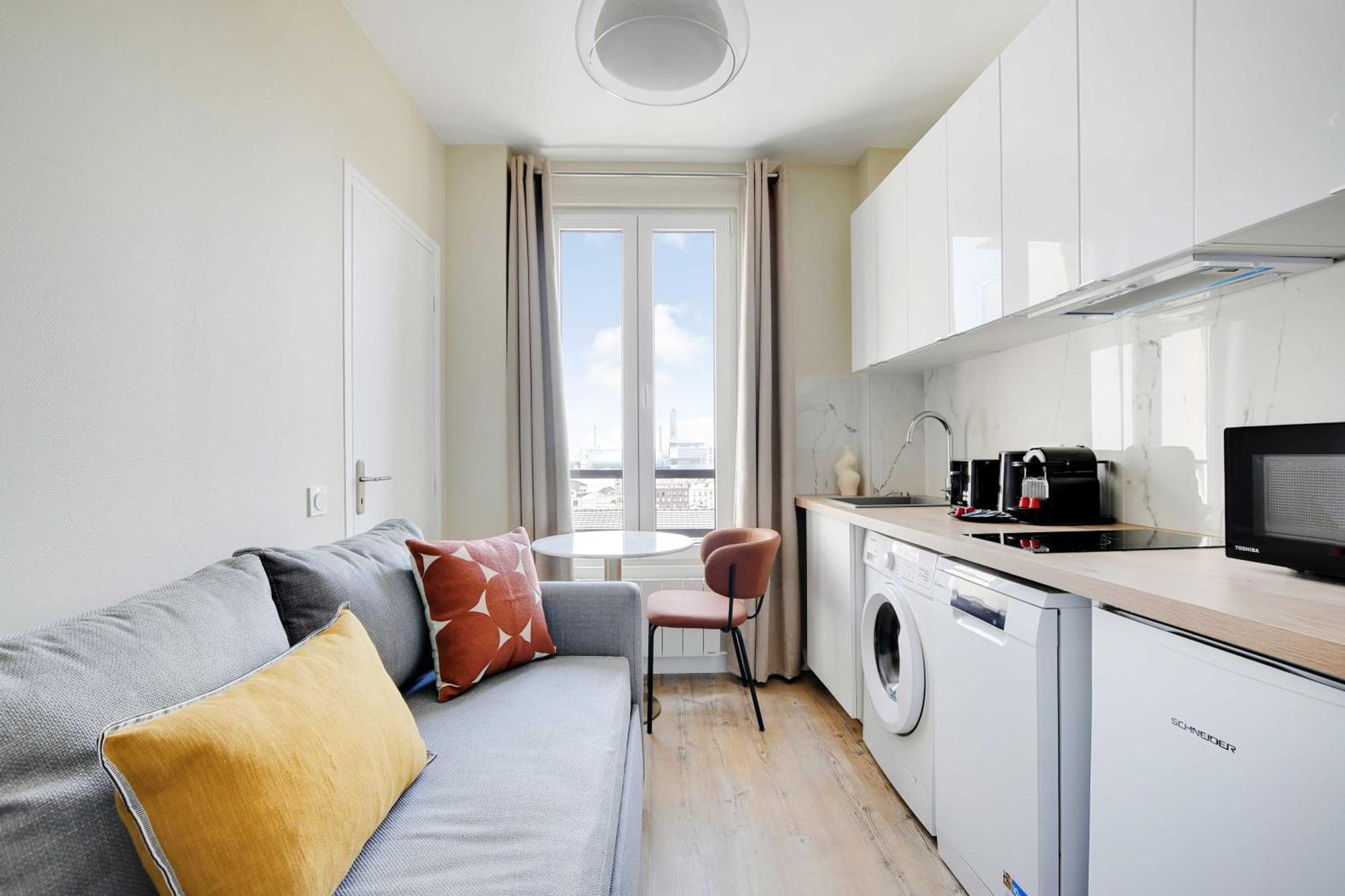 Cosy Apartment - 1Bdr For 3P - อีวรี-ซูร์-แซ็น ภายนอก รูปภาพ